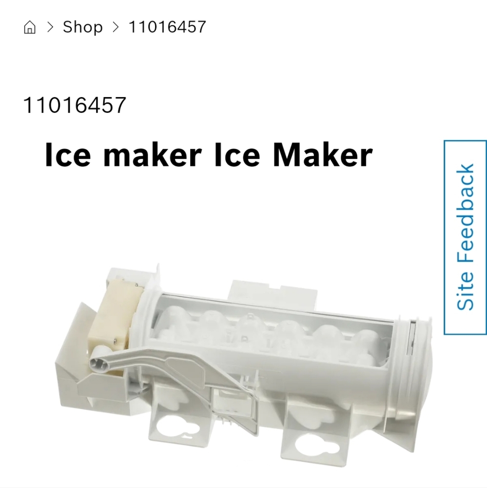 Bosch 11016457 Ice Maker